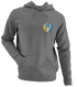 Los Angeles Football - Premium Grateful Dead Left Chest Hoodie - Charcoal - 8