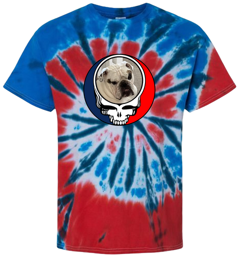 1472 - Custom Stealie Tie-Dye