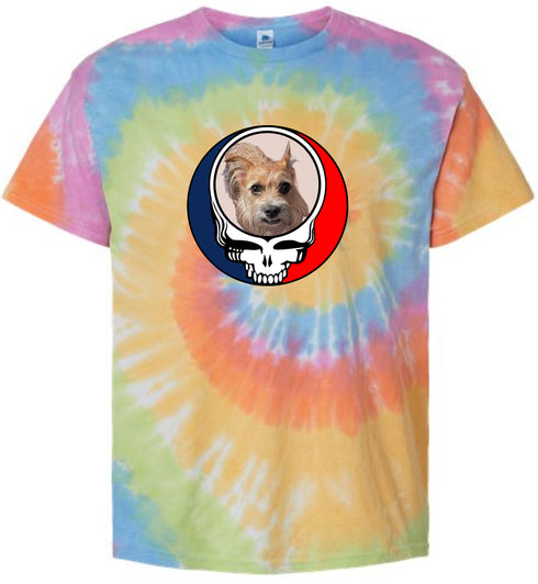 1487 - Custom Stealie Tie-Dye