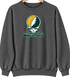 Sacramento Baseball Stealie Grateful Dead Crewneck — Sacramento Athletics — Dark Heather