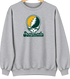 Sacramento Baseball Stealie Grateful Dead Crewneck — Sacramento Athletics — Sport Grey