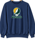 Sacramento Baseball Stealie Grateful Dead Crewneck — Sacramento Athletics — Navy
