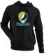 Sacramento Baseball Stealie Grateful Dead Hoodie — Sacramento Athletics — Black