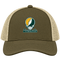 Sacramento Baseball Stealie Grateful Dead Trucker Cap — Sacramento Athletics — Moss/Khaki