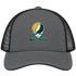 Sacramento Baseball Stealie Grateful Dead Trucker Cap — Sacramento Athletics — Charcoal/Black