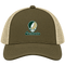 Sacramento Stealie Premium Unisex Trucker Cap — Design: Sacramento State — Moss/Khaki