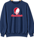 Sacred Heart Stealie Premium Unisex Crewneck — Design: Sacred Heart University — Navy