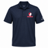Sacred Heart Stealie Premium Unisex Polo — Design: Sacred Heart University — Navy