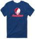 Sacred Heart Stealie Premium Unisex T-Shirt — Design: Sacred Heart University — Navy