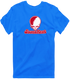 Sacred Heart Stealie Premium Unisex T-Shirt — Design: Sacred Heart University — Royal