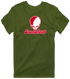 Sacred Heart Stealie Premium Unisex T-Shirt — Design: Sacred Heart University — Military Green