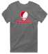 Sacred Heart Stealie Premium Unisex T-Shirt — Design: Sacred Heart University — Charcoal