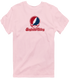 Saginaw Valley Stealie Premium Unisex T-Shirt — Design: Saginaw Valley State University — Light Pink