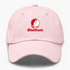 Saint Francis Stealie Premium Unisex Dad Hat — Design: Saint Francis University — Pink