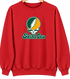 Saint Leo Stealie Premium Unisex Crewneck — Design: Saint Leo University — Red