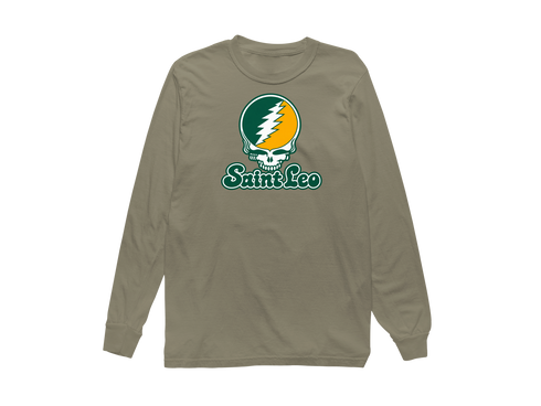 Saint Leo Stealie Premium Unisex Long-Sleeve — Design: Saint Leo University — Sandstone