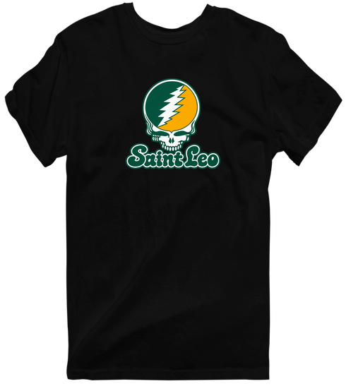 Saint Leo Stealie Premium Unisex T-Shirt — Design: Saint Leo University — Black