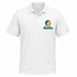 Saint Leo Stealie Premium Unisex Polo — Design: Saint Leo University — White