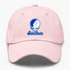 Saint Louis Stealie Premium Unisex Dad Hat — Design: Saint Louis University — Pink