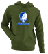 Saint Louis Stealie Premium Unisex Hoodie — Design: Saint Louis University — Military Green