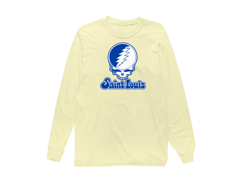 Saint Louis Stealie Premium Unisex Long-Sleeve — Design: Saint Louis University — Butter
