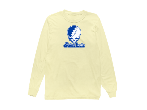 Saint Louis Stealie Premium Unisex Long-Sleeve — Design: Saint Louis University — Butter