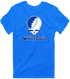 Saint Louis Stealie Premium Unisex T-Shirt — Design: Saint Louis University — Royal