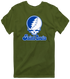 Saint Louis Stealie Premium Unisex T-Shirt — Design: Saint Louis University — Military Green