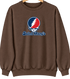 Saint Mary’s Stealie Premium Unisex Crewneck — Design: Saint Mary’s College of California — Brown