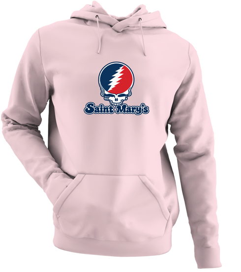 Saint Mary’s Stealie Premium Unisex Hoodie — Design: Saint Mary’s College of California — Light Pink