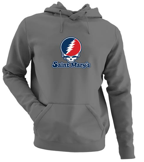 Saint Mary’s Stealie Premium Unisex Hoodie — Design: Saint Mary’s College of California — Charcoal