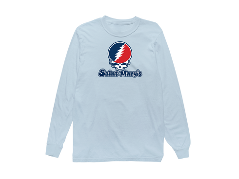Saint Mary’s Stealie Premium Unisex Long-Sleeve — Design: Saint Mary’s College of California — Chambray