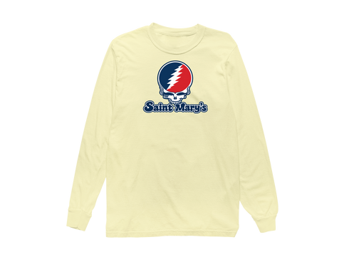 Saint Mary’s Stealie Premium Unisex Long-Sleeve — Design: Saint Mary’s College of California — Butter