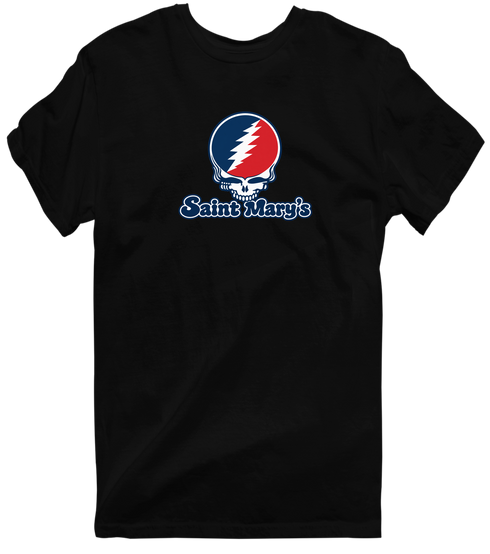 Saint Mary’s Stealie Premium Unisex T-Shirt — Design: Saint Mary’s College of California — Black