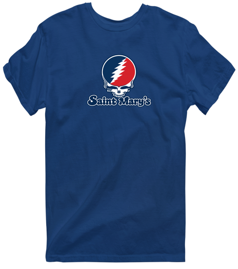 Saint Mary’s Stealie Premium Unisex T-Shirt — Design: Saint Mary’s College of California — Navy