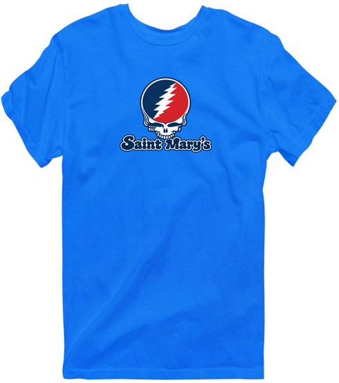 Saint Mary’s Stealie Premium Unisex T-Shirt — Design: Saint Mary’s College of California — Royal