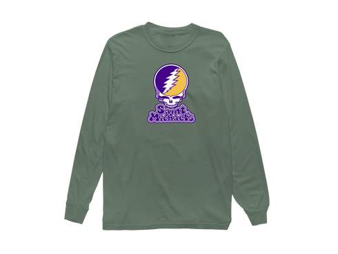 Saint Michaels Stealie Premium Unisex Long-Sleeve — Design: Saint Michael's College — Light Green