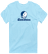 Saint Peters Stealie Premium Unisex T-Shirt — Design: Saint Peters University — Light Blue