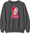 Saint Xavier Stealie Premium Unisex Crewneck — Design: Saint Xavier of Georgia — Dark Heather
