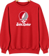 Saint Xavier Stealie Premium Unisex Crewneck — Design: Saint Xavier University — Red