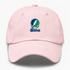 Salve Stealie Premium Unisex Dad Hat — Design: Salve Regina University — Pink