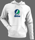 Salve Stealie Premium Unisex Hoodie — Design: Salve Regina University — White/Grey