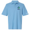 Salve Stealie Premium Unisex Polo — Design: Salve Regina University — Blue