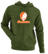 Sam Houston Stealie Premium Unisex Hoodie — Design: Sam Houston State University — Military Green