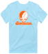 Sam Houston Stealie Premium Unisex T-Shirt — Design: Sam Houston State University — Light Blue
