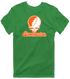 Sam Houston Stealie Premium Unisex T-Shirt — Design: Sam Houston State University — Irish Green