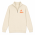 Sam Houston Stealie Premium Unisex Quarter-Zip — Design: Sam Houston State University — Sand