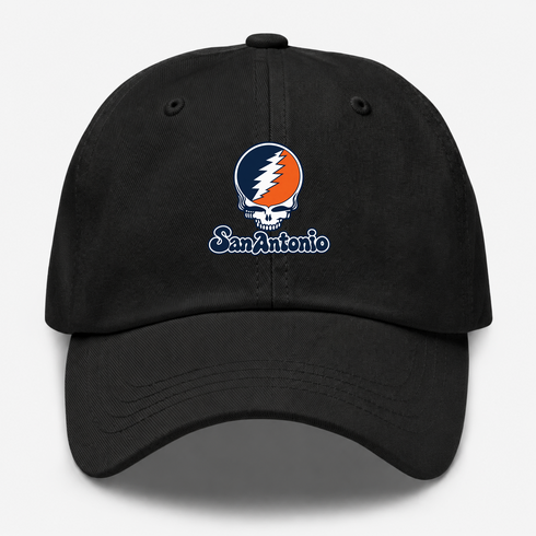San Antonio Stealie Premium Unisex Dad Hat — Design: Texas at San Antonio The University of — Black