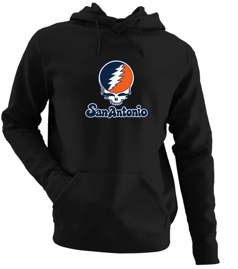 San Antonio Stealie Premium Unisex Hoodie — Design: Texas at San Antonio The University of — Black