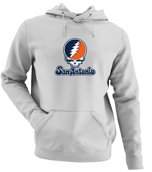 San Antonio Stealie Premium Unisex Hoodie — Design: Texas at San Antonio The University of — Sport Grey